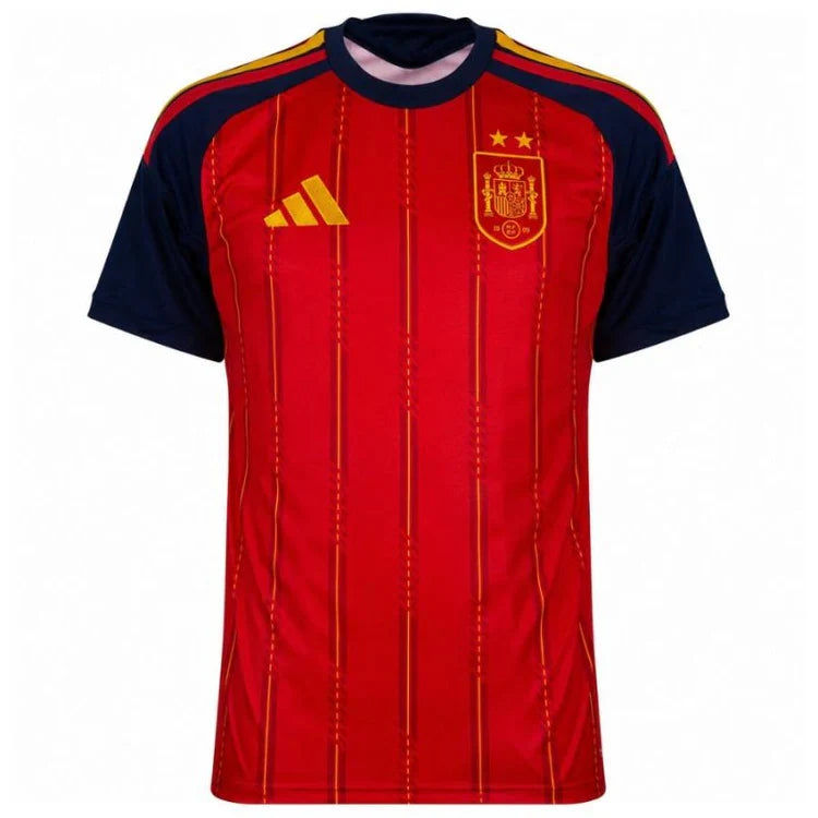 Maillot domicile Espagne 2 étoiles - Coupe du Monde 2026 - Adidas