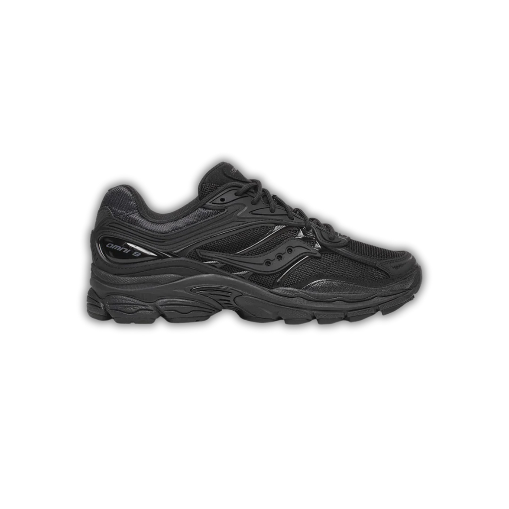 SAUCONY OMNI 9 DAIM NOIR