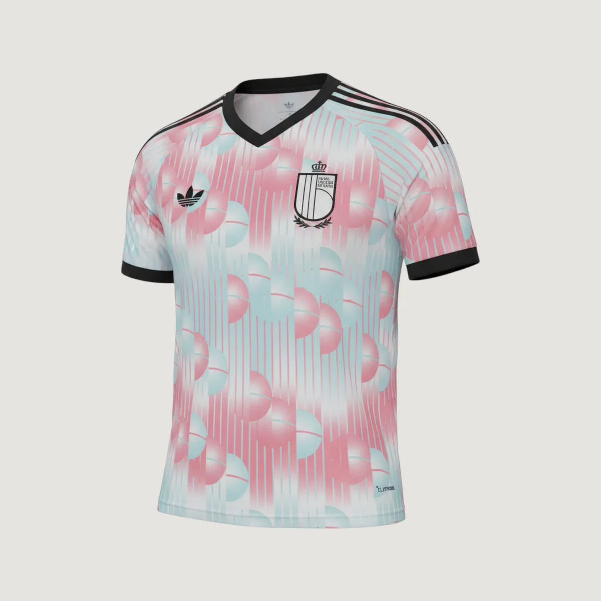 Maillot Belgique – Extérieur Coupe du Monde (CDM) 2026 – Rose, Bleu